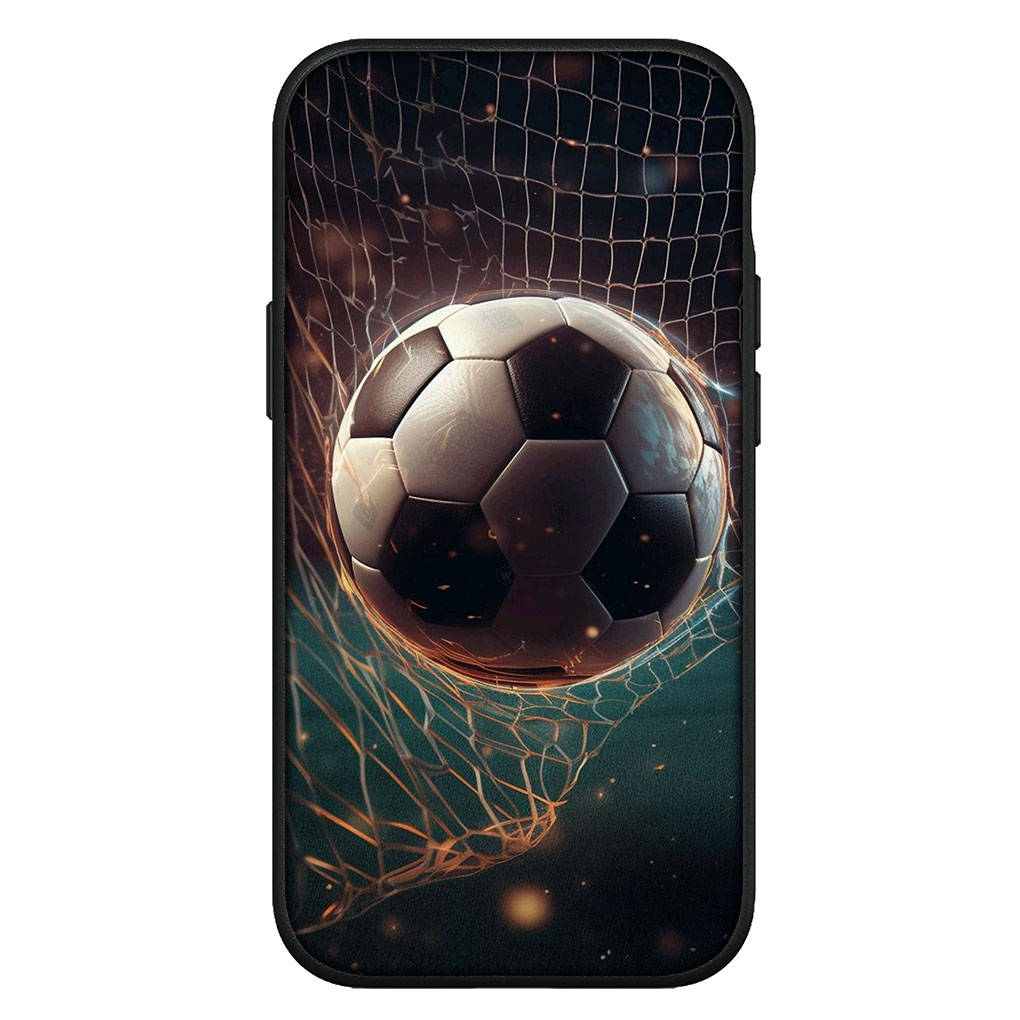 Hülle für iPhone 16 15 Xiaomi Redmi Note 14 13 12 11 Pro Max X 8 9 16e Samsung Galaxy S25 S24 S23 Moto OPPO Huawei Football No7 Soccer No 7 Handyhülle for Redmi Note 8 Pro terra