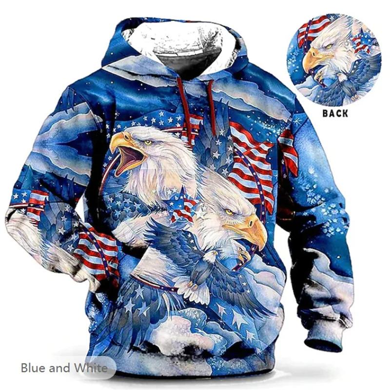 2024 neue Camouflage Print Hoodie Für Männer Amerikanischen Grafik Übergroßen Pullover Männlichen Wald Casual Streetwear Hoodies Sweatshirt L gray
