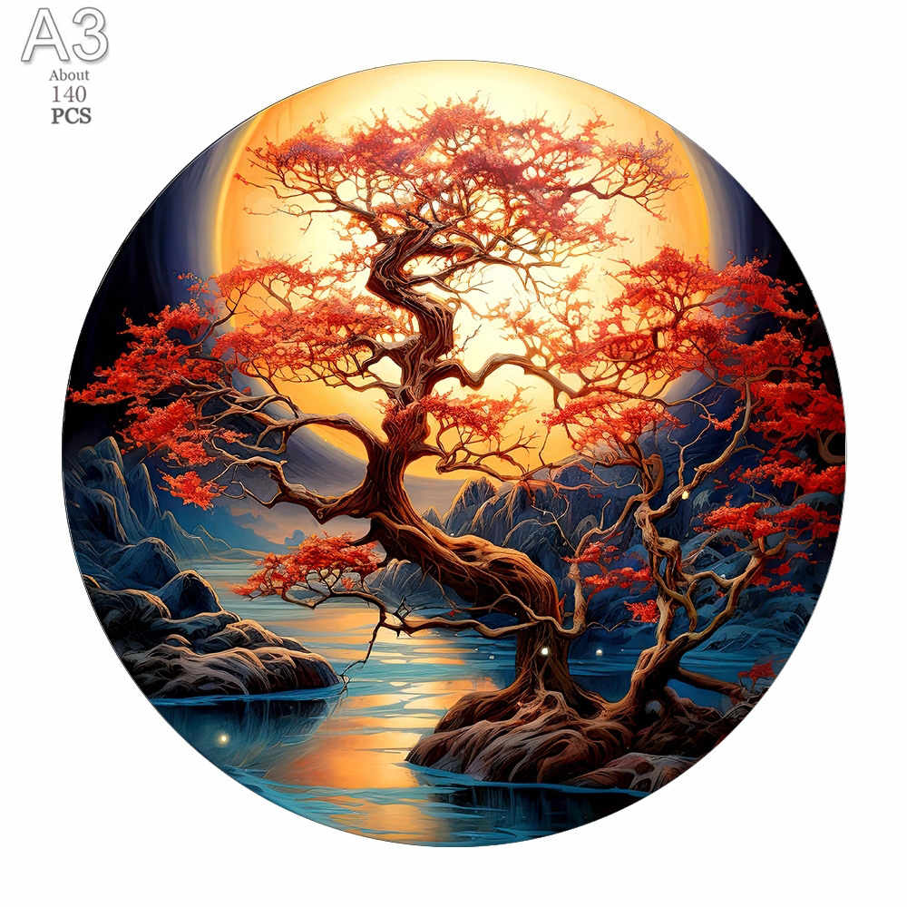 Schöne Landschaft Puzzle ideal für Spiele für Erwachsene Weihnachtsgeschenk Heimdekoration Kunstpuzzles Kinderspielzeug