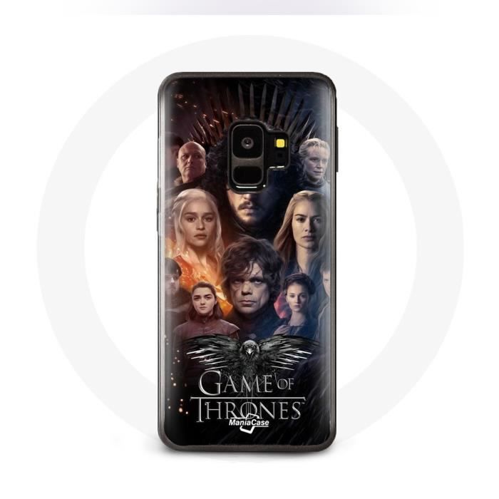 Hülle für Samsung Galaxy S9 Plus Game of Thrones Staffel 8 Game of Thrones Crew Poster L