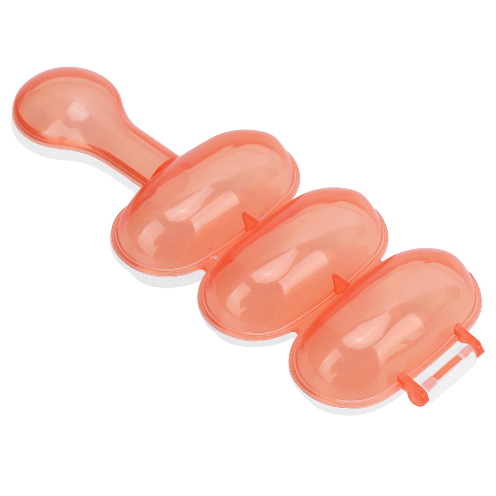 Kinder Reis Ball Mould Shaker DIY Mittagessen Reis Ball Shaker Küche Werkzeuge Lebensmittel Dekorieren MoldRed rot