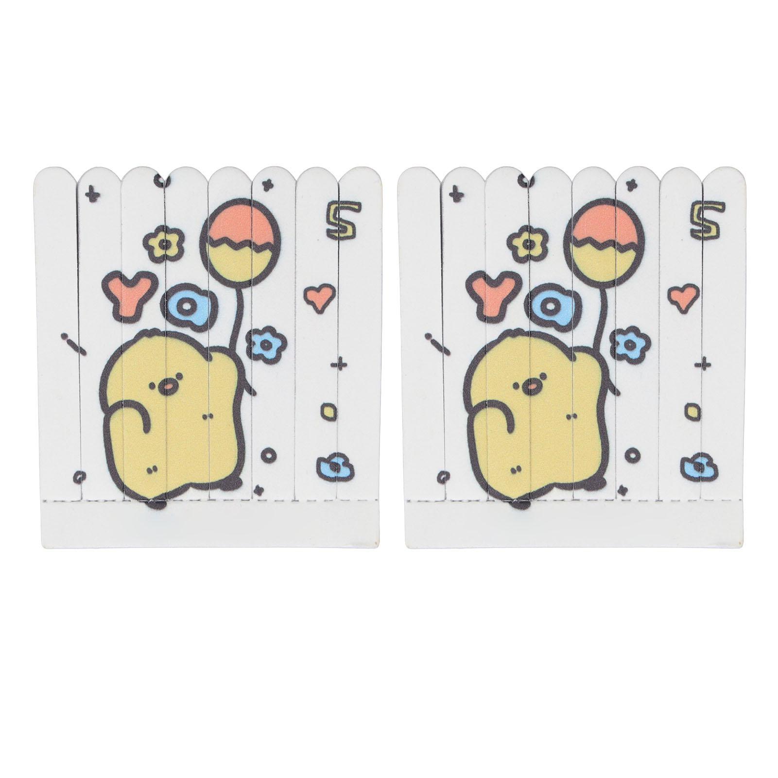 16 Stück Babynagelfeile Doppelseitige Fingernagelfeile Zehennagel-Polierfeile Werkzeug für jedes Alter