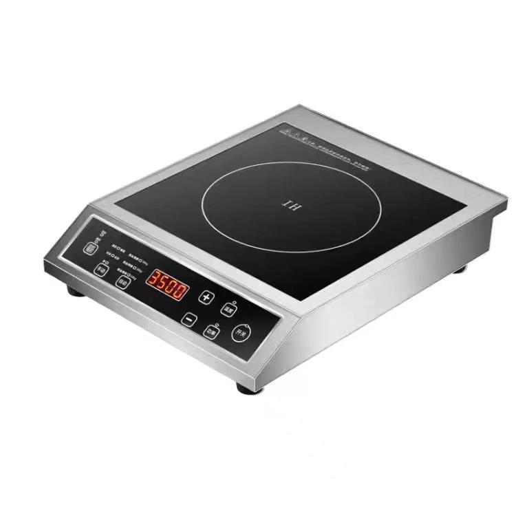 Leistungsstarker 3500-W-Induktionsherd zum Pfannenrühren, Eintopfen, Dämpfen und Kochen – ideal für Milchtee-Läden