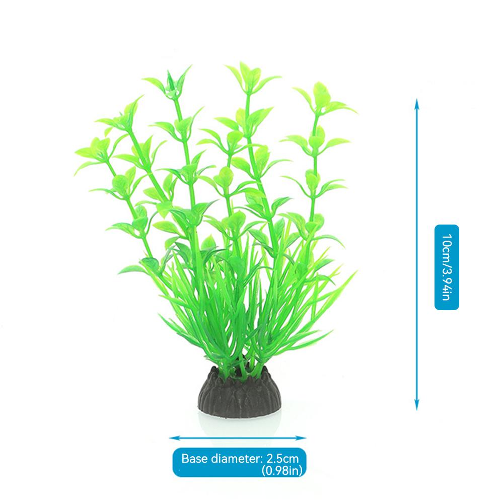 Simulation Künstliche Pflanzen Aquarium Dekor Gras Wasser Unkraut Ornament Pflanze Aquarium Aquarium Gras Dekoration Zubehör B grün