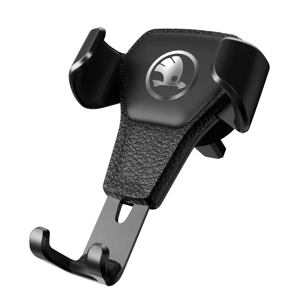 AAAAR1 Auto Innenraum Handyhalter Halterung Auto Lüftungsauslass Handy Halter Zubehör für Skoda Rapid Fabia Octavia Superb Kamiq