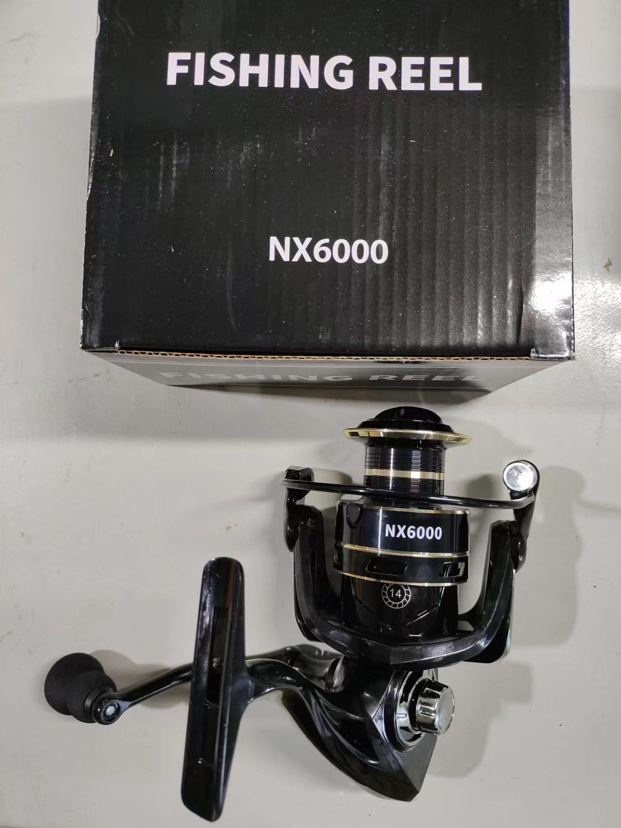 Meistverkaufte nahtlose Angelrolle mit Vollmetallgehäuse für Spinnruten und Köder