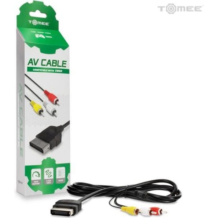 Tomee : AV-Audio-Video-Kabel für die XBOX-Spielekonsole der ersten Generation