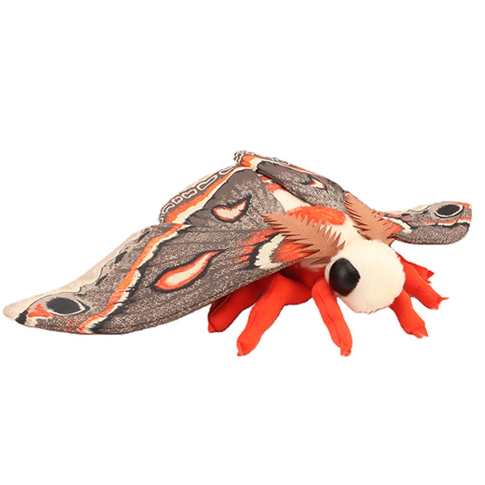 25cm Süßes Insekt Seidenraupe Motte Plüschtier Hyalophora Cecropia Motte Plüschtier Insekt Lebensecht Cecropia Motte Stofftier Kinderspielzeug 25cm