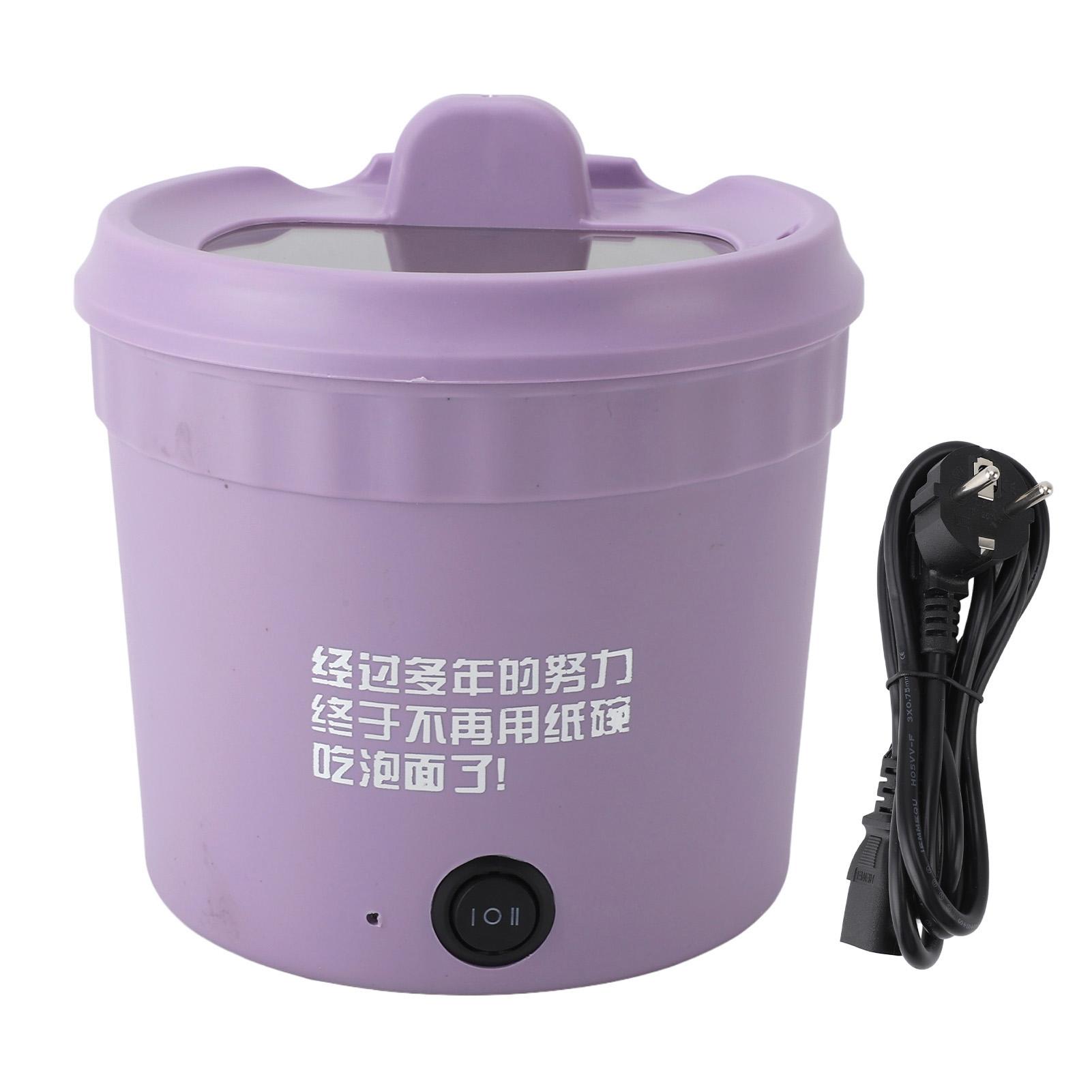 Elektrischer Topf, 1,2 l, tragbar, multifunktional, klein, schnell, zum Kochen von Nudeln L