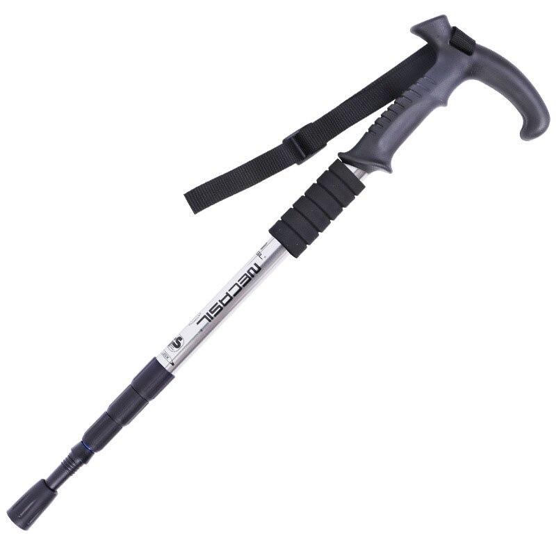 Neue Marke Anti Shock Nordic Walking Stöcke Teleskop Trekking Wanderstöcke Ultraleichte Walking Stöcke Mit Gummi Tipps Protektoren