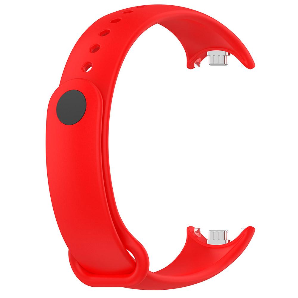 Silikon-Armband für Xiaomi Mi Band 9/8 NFC Smart Armband Armband rot