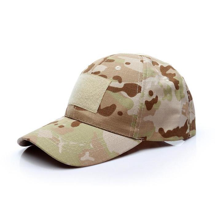 Camouflage Outdoor Cap Taktische Operators Camouflage Baseball Cap Army Student Training Cap One Size hellgrüne/camouflage