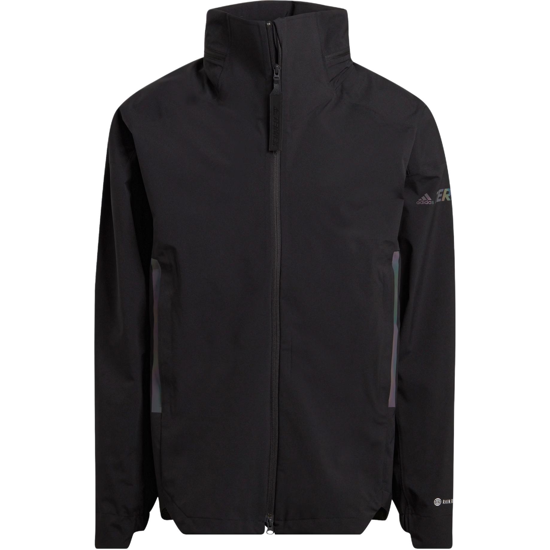 Adidas Terrex C Myshelter Rain.RDY Wasserdichte Outdoor-Jacke mit Kapuze für Herren Jacken Schwarz H65700 XXL