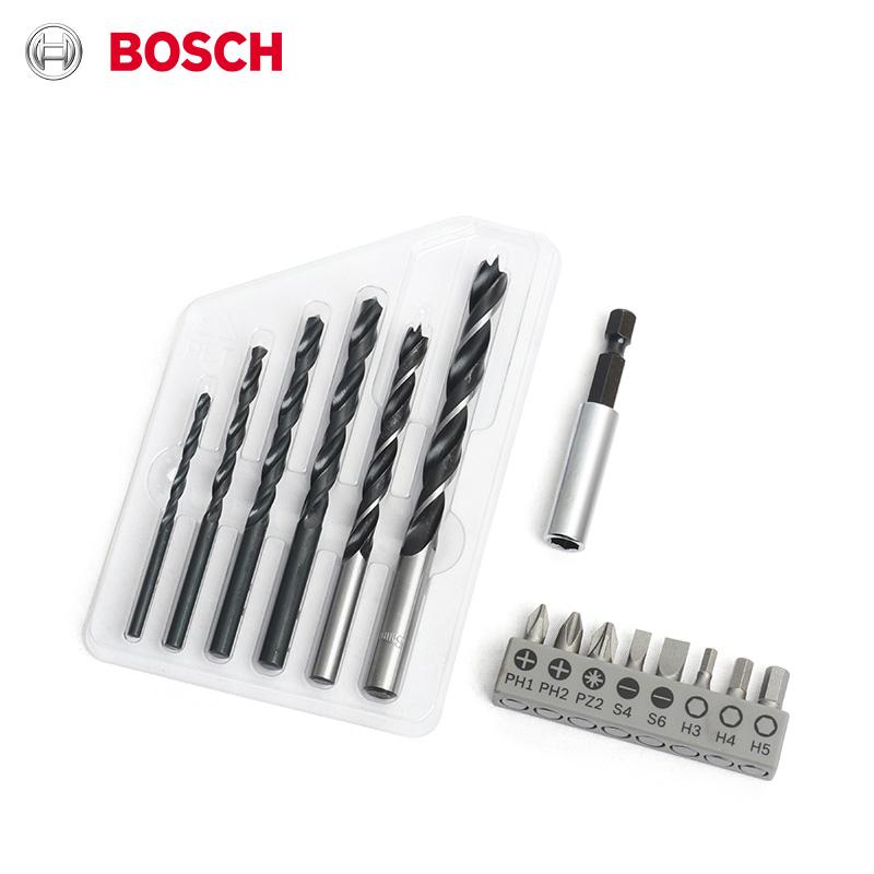 Bosch Bohrerbits Elektroschrauberbits 15-teiliges Set Geeignet für Bosch Bohrmaschinen & Schrauber