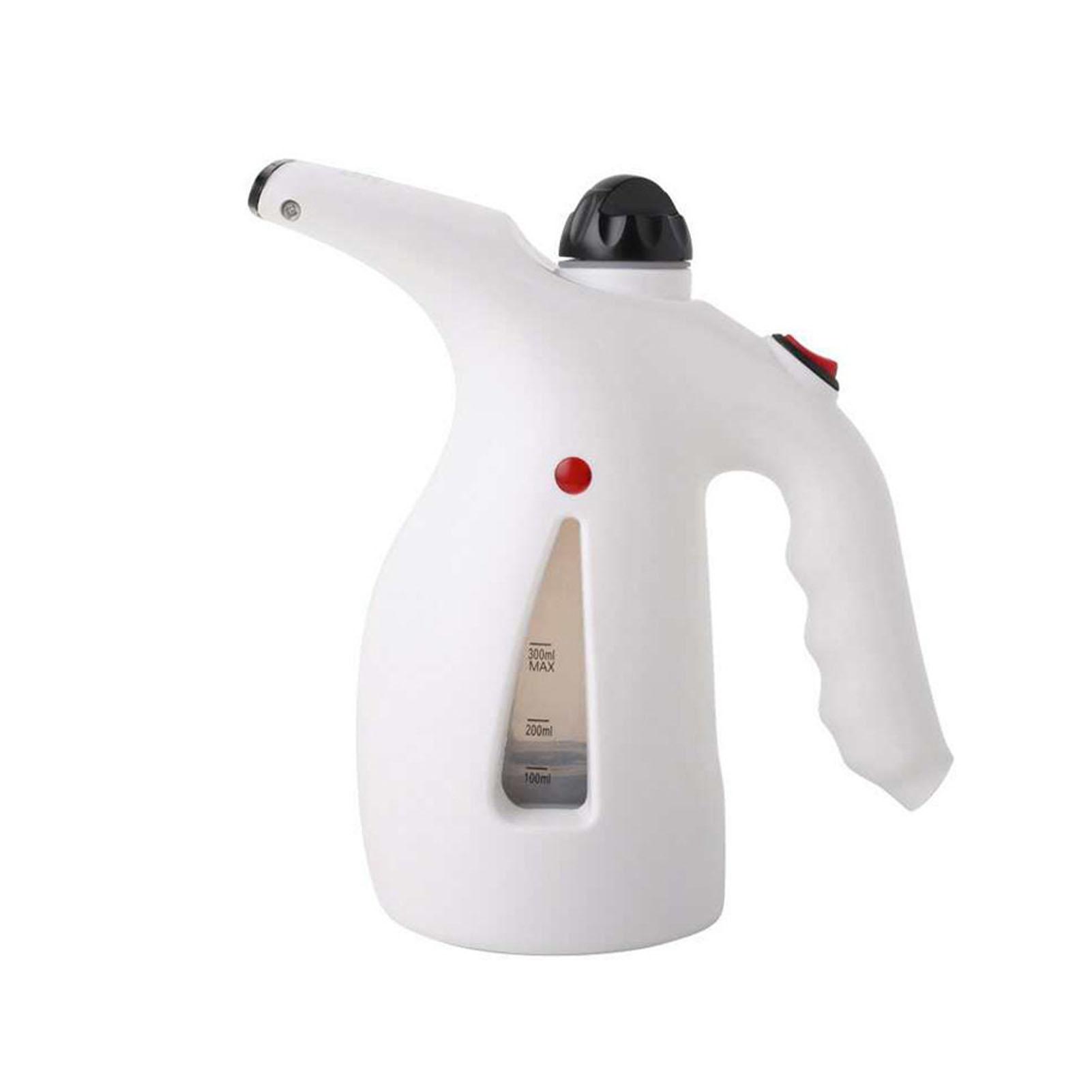 Universelles Dampfbügeleisen Vertikales Arbeiten Runde Bürste Tragbare Bügelmaschine   Weiß