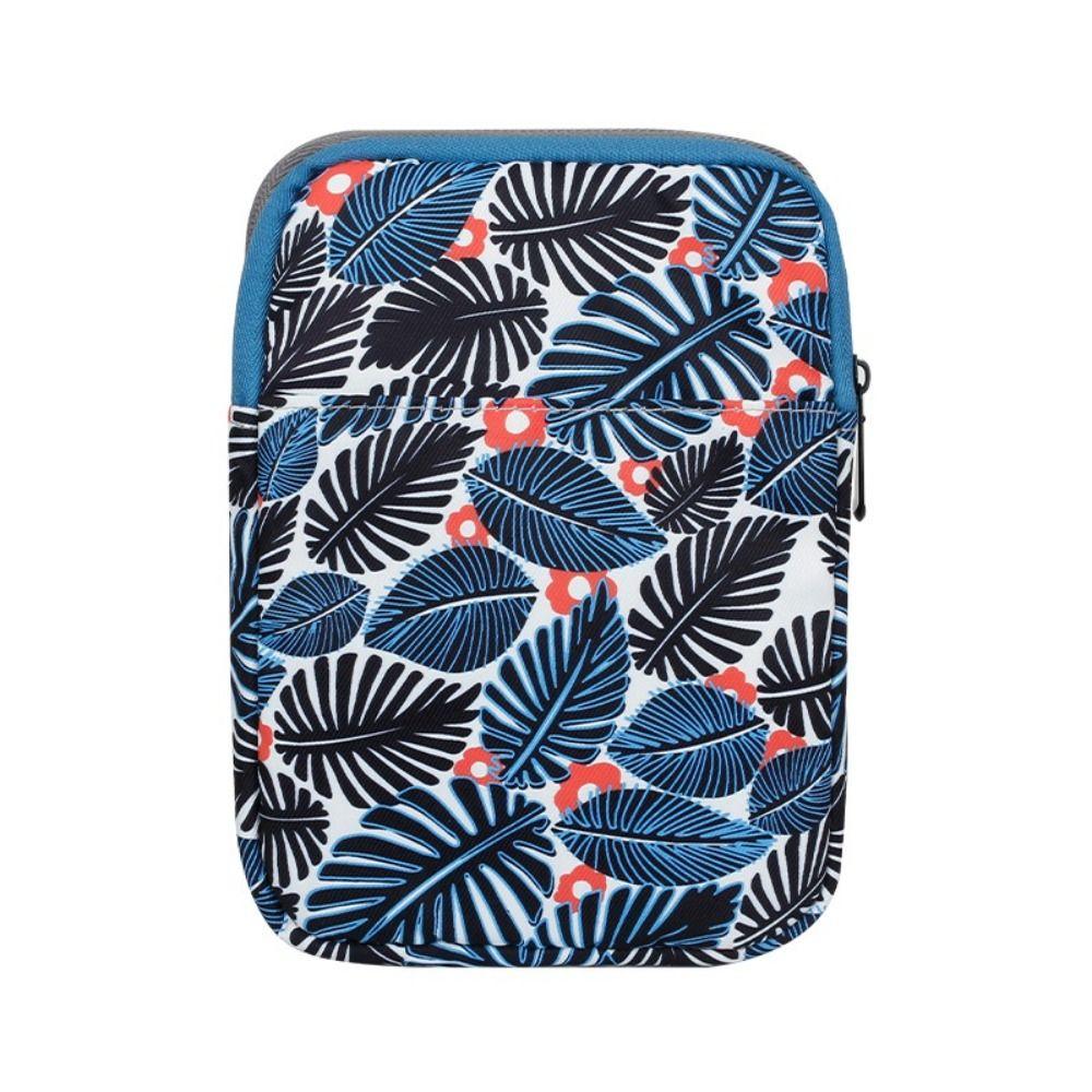 Wasserdichte 6-7 Zoll E-Reader-Hülle, kratzfeste Paperwhite-Abdeckung für Kindle/Boox/Kobo Travel Tortoiseshell Leaf