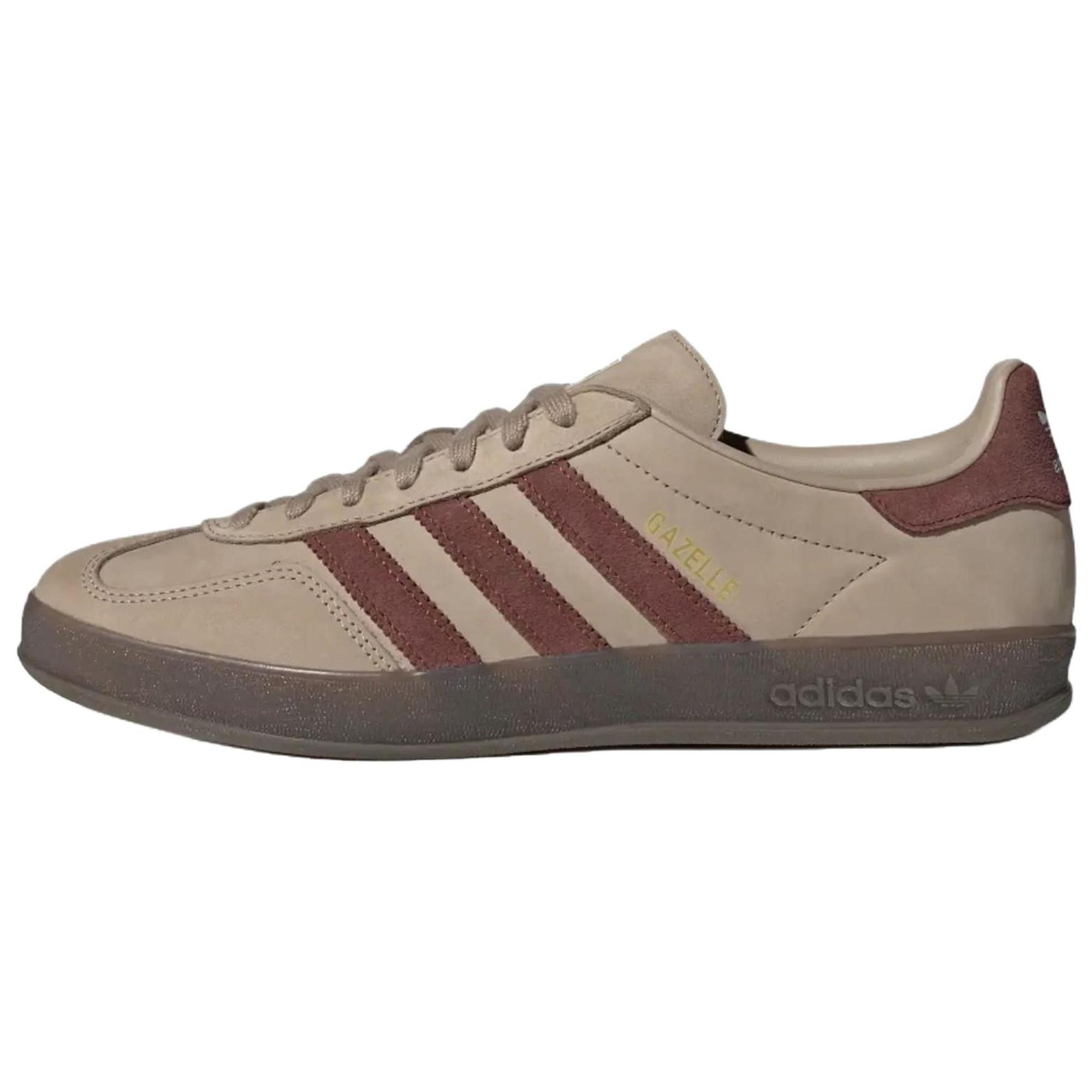 Adidas Originals Gazelle Indoor Classic Bequeme Sneaker Unisex Sneaker Khaki JQ8387 46