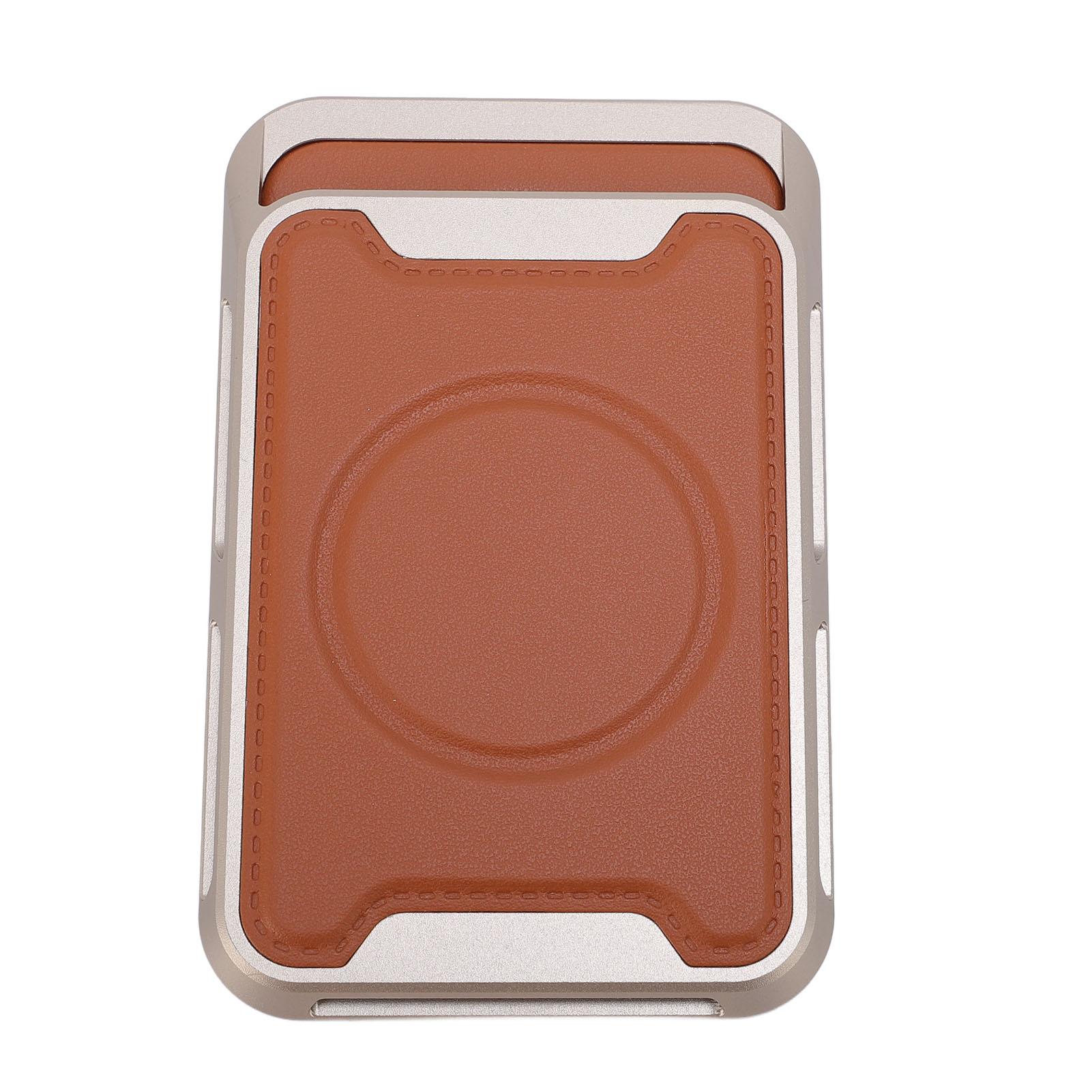 Magnetische Handy-Geldbörse Starke Saugkraft Leicht Modern Stilvoll Magnetischer Handy-Kartenhalter