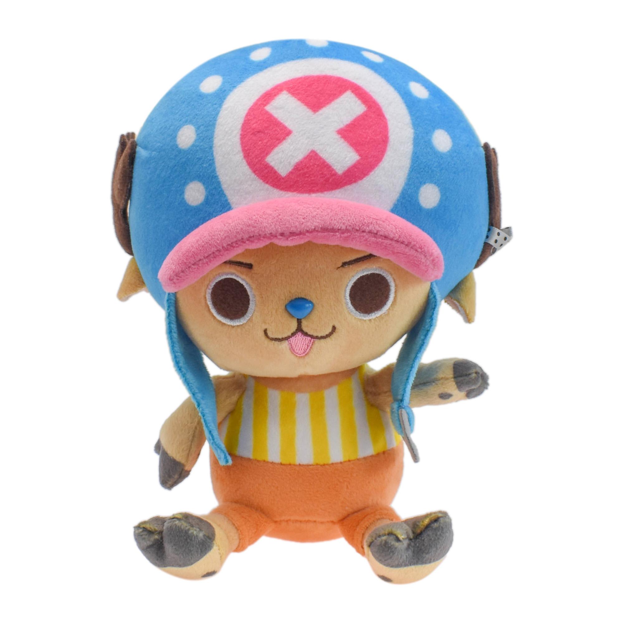 Tony Tony Chopper Plüschtier One Piece Stofftier Luffy Tier Sammlerstück Weiche Plüschtiere Niedlicher Cartoon-Charakter Luffy Groß 8,2 Zoll