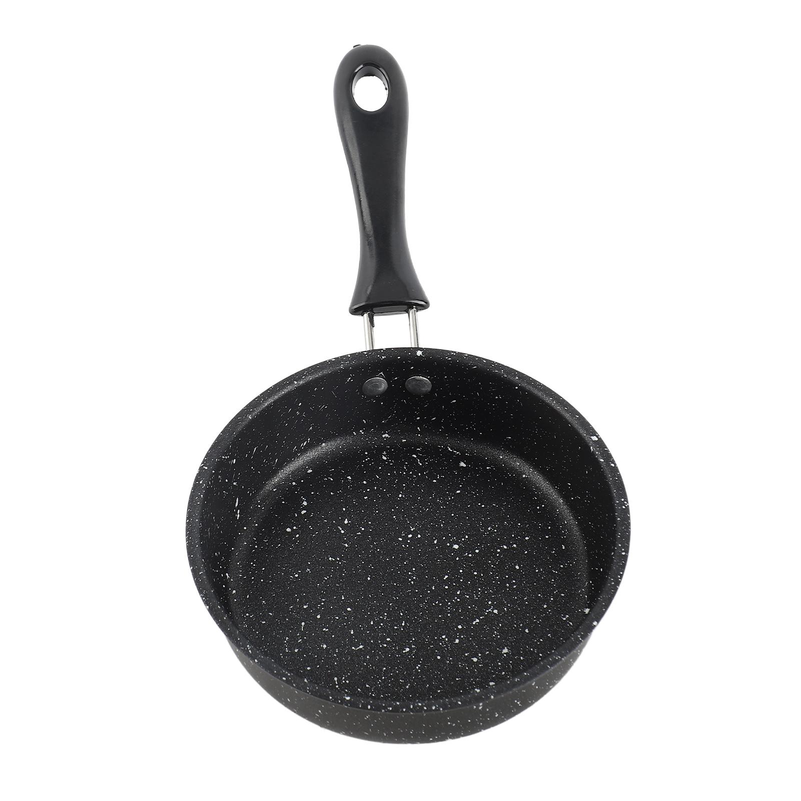 Bratpfanne, multifunktionale Antihaft-Omelettpfanne aus Maifan-Stein, leicht zu reinigen, für den Haushalt, Steak 14cm/5.5in