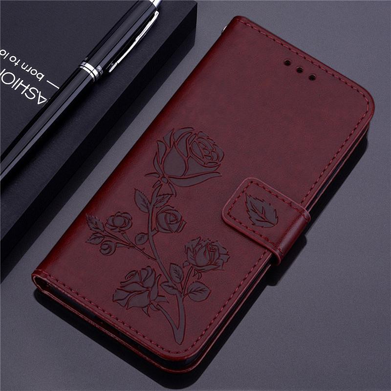 Leder Brieftasche Flip Case für Samsung Galaxy J4 J6 A6 A8 Plus J2 2018 S22 S21 S20 FE S10 S9 S8 Plus S6 S7 Rand A3 A5 J1 J3 J5 J7 A5 2016 2017 S3 S4 S5 Samsung A6 Plus 2018/A6+ braun
