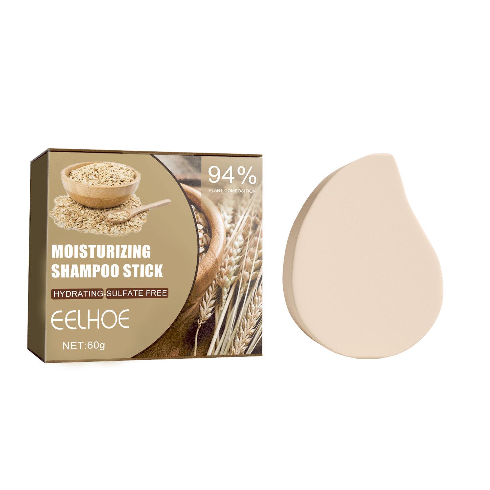 EELHOE 1 Pc Reis Haar Shampoo Bar Seife Gerade Lockige Wellen Anti Haarausfall Haar Schnelles Wachstum Feuchtigkeitsspendende Nähren für Frauen Männer Haar Pflege 60g