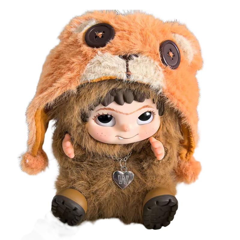Wakuku V2 Fuchs und Hase Trick Or Treat Serie Plüsch Vinyl Blind Box Schlüsselanhänger Anhänger Mystery Box Überraschung Sammlerstück Spielzeug Geschenke