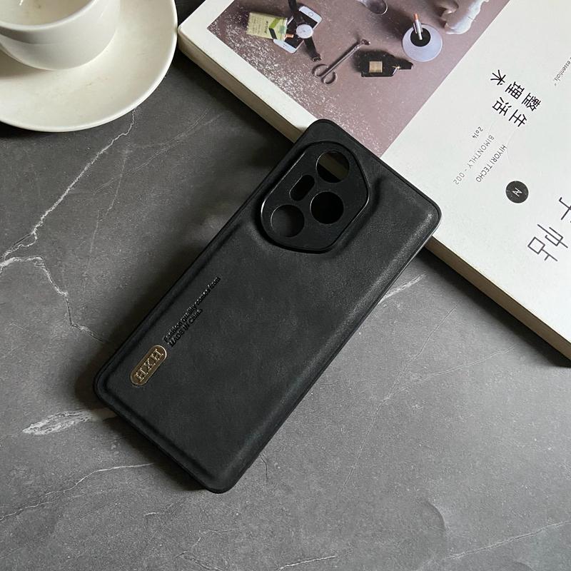 Magnetische Hülle für Honor 400 Pro 400 Lite Globale Version Hülle Leder Matt Weich Vollschutz Kameraabdeckung Schale Handyhüllen Honor 400 Pro Global schwarz