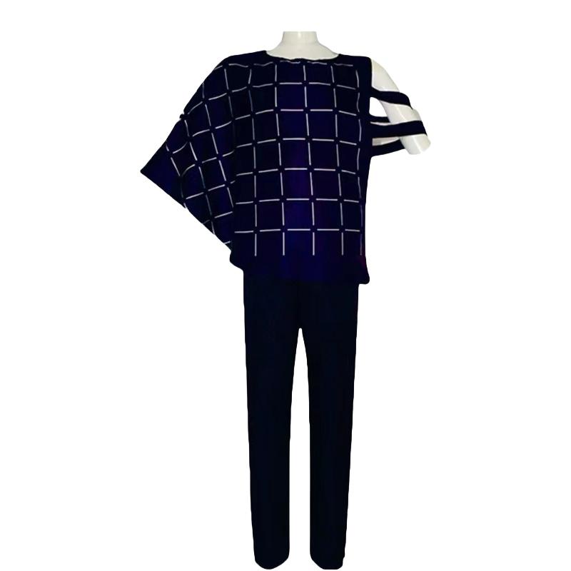 Jujutsu Kaisen Mahito Cosplay Kostüm Komplettset Anime jjk Kostüme Perücke Oberteil Hose Anzug Für Karneval Halloween Party Mahito Set XL blau