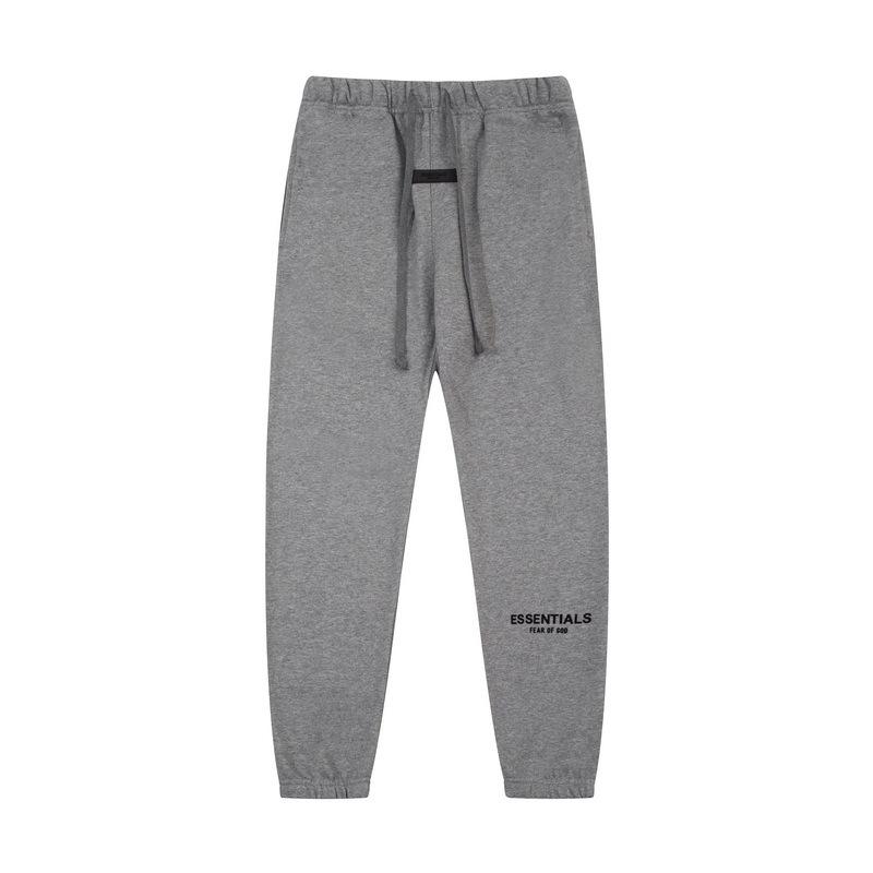 Unisex Trendiges FOG Logo Beflocktes Hoodie & Jogginghosen Set für Herbst/Winter Large