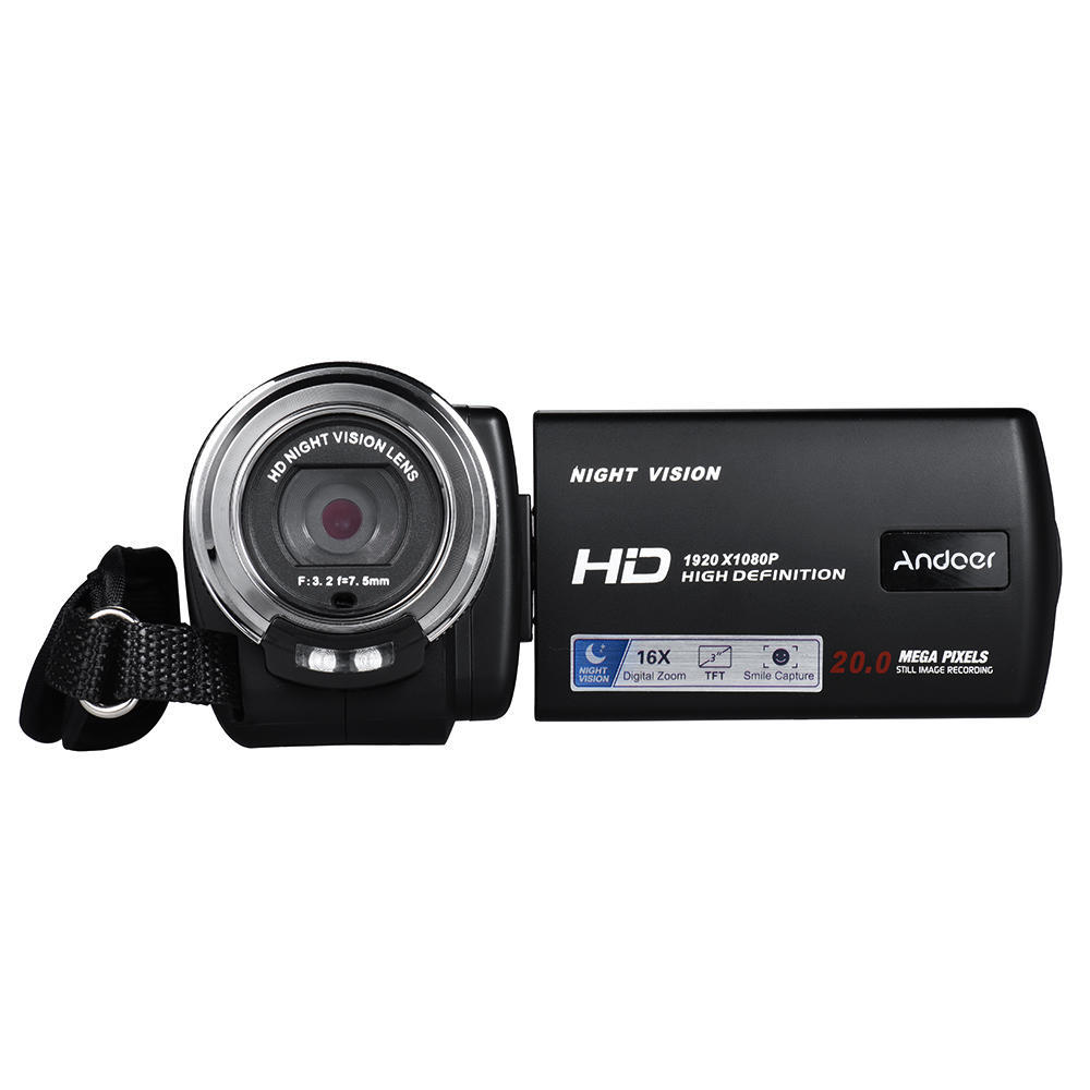 3-Zoll-Full-HD-16-fach-Zoom-Nachtsicht-DV-Kamera-Camcorder Digitaler Videorecorder