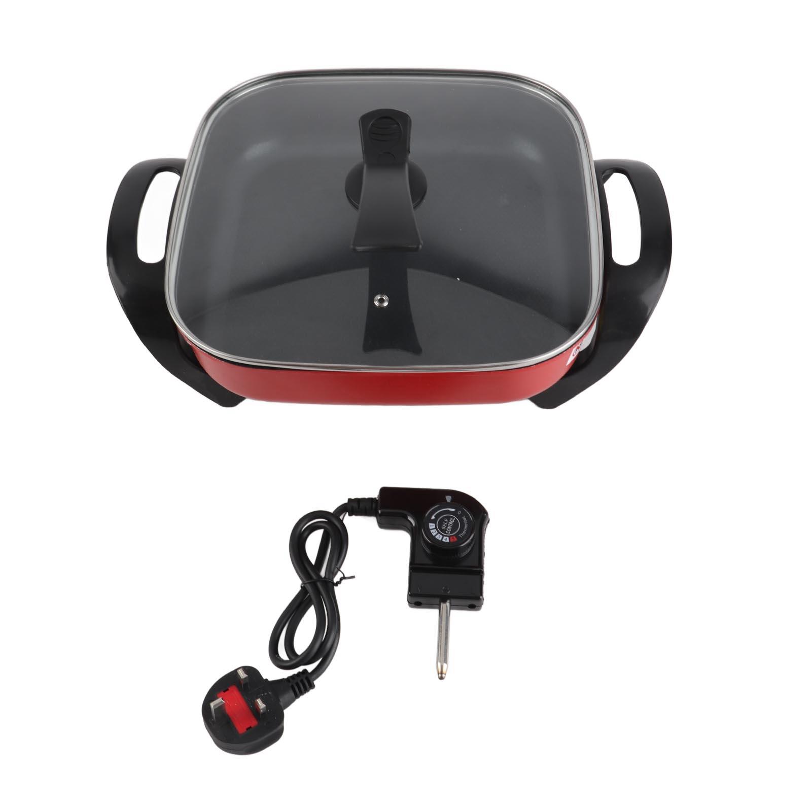 Quartetttopf, multifunktionaler Elektroherd, hochwertiger, antihaftbeschichteter quadratischer Topf