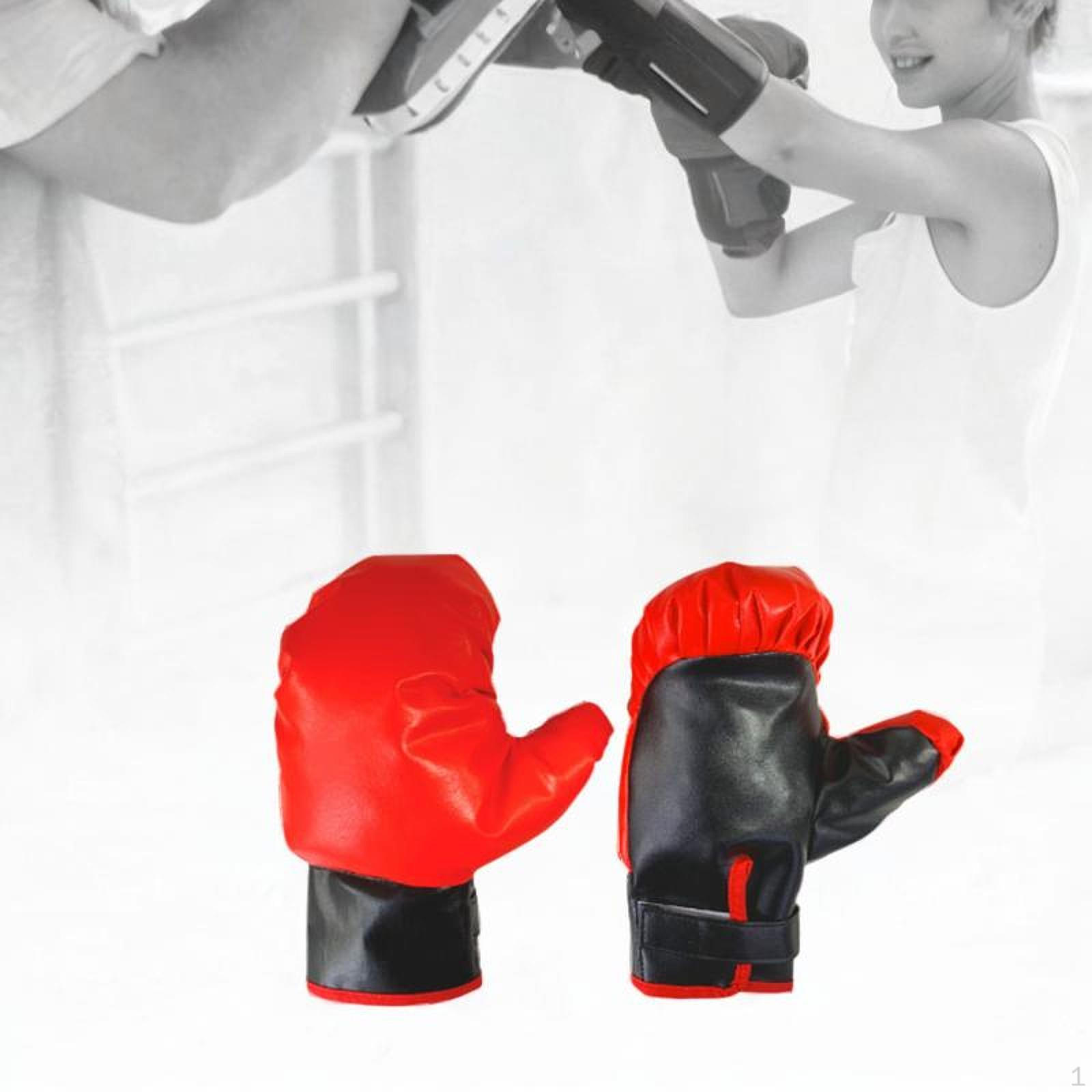 2er-Pack Boxhandschuhe mit Boxsack-Zubehör Kids 6 oz