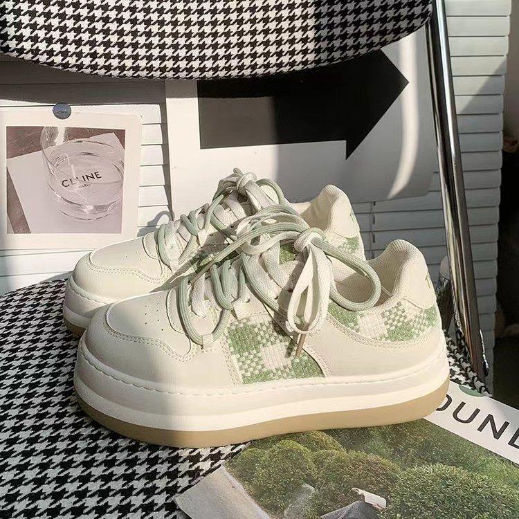 Japanischer Stil Klettverschluss Big Head Schuhe Damen Sommer Neue Mary Jane Schuhe Bequeme Plattform Student Weiße Schuhe Mode Schuhe 40