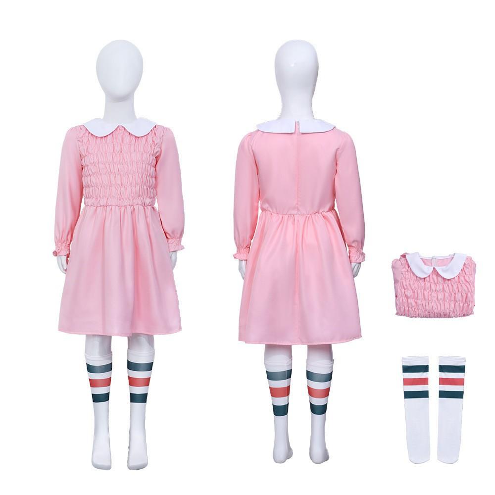 Halloween Stranger Things Stranger Things 5 Cosplay Kostüm Cosplay Bühnenkostüm A Adult xxl white