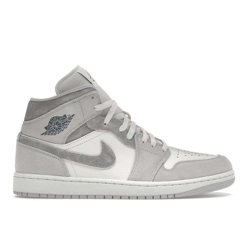 Air Jordan 1 Mid SE Neutralgrau Segel Herren Sneaker Rauchgrau FQ7720-002 44