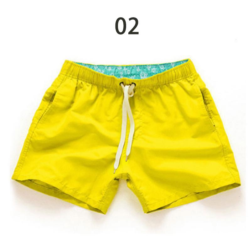 17 Farben Fitness Übungshose Laufshorts Mode Muskeltraining Jogging Bodybuilding M gelb