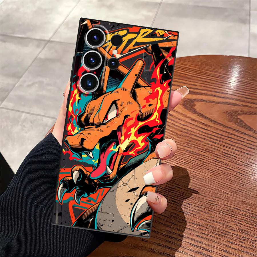 Süßes Pikachu Pokemon Hülle Handyhülle für Samsung Galaxy S26 S25 Ultra S20 Note 20 Ultra 8 9 10 S21 FE S10 S9 S23 S24 Plus Galaxy S21 Ultra 5G