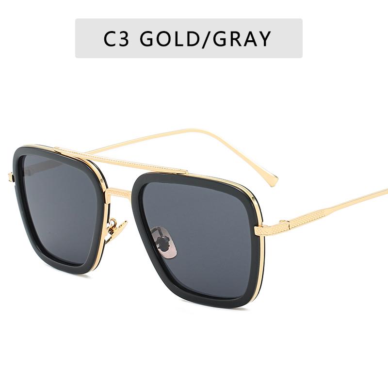 Retro Doppelbrücken Damen Sonnenbrille Mode Rosa Farbverlauf Brillen Trend Hohl Leopard Blau Sonnenbrille Herren Schattierungen Other