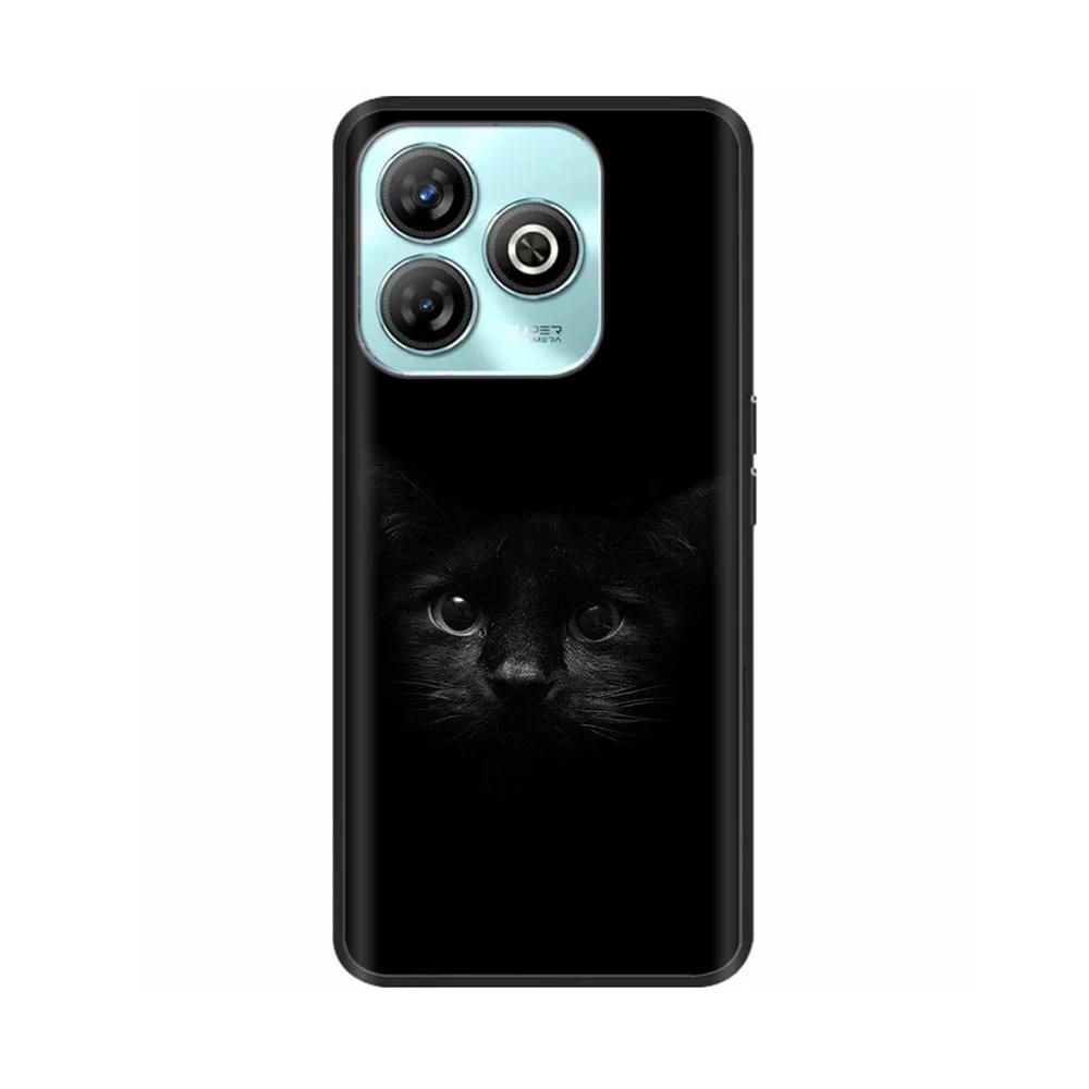 Für ZTE Blade A75 4G Hülle Handyhüllen Cartoon Vollständige Abdeckung Rückseite Weiche Flüssigsilikonhülle Für ZTE Blade A75 Hülle A 75 ZTE Blade A75 4G