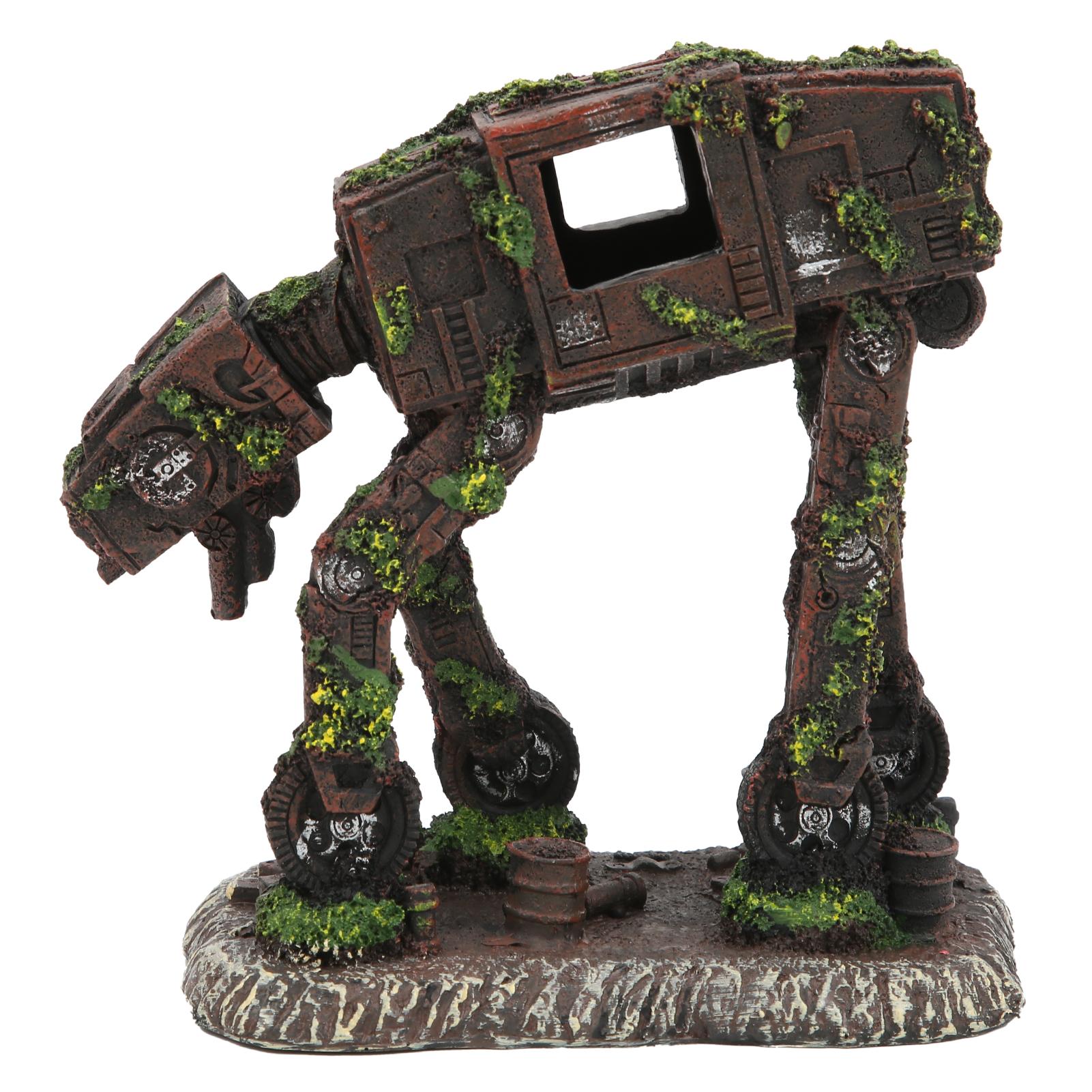 Fisch Tank Roboter Hund Harz Handwerk Umweltschutz Korrosion Widerstand Fisch Tank Dekoration