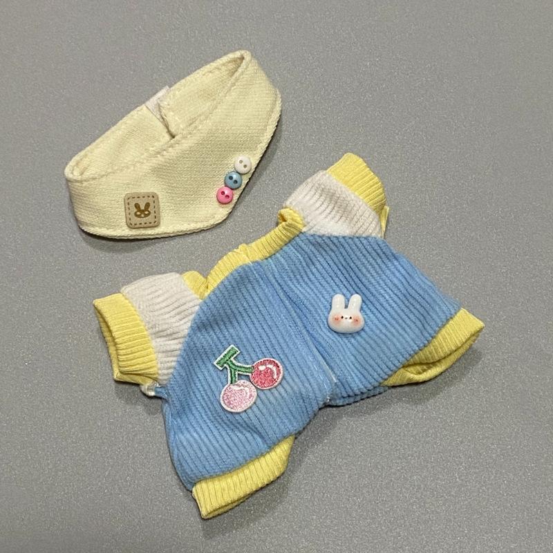 Neues 20 cm Plüschpuppen-Kleidungsset Herren- und Damenpuppen-Zubehör Kinderspielzeug-Geschenk