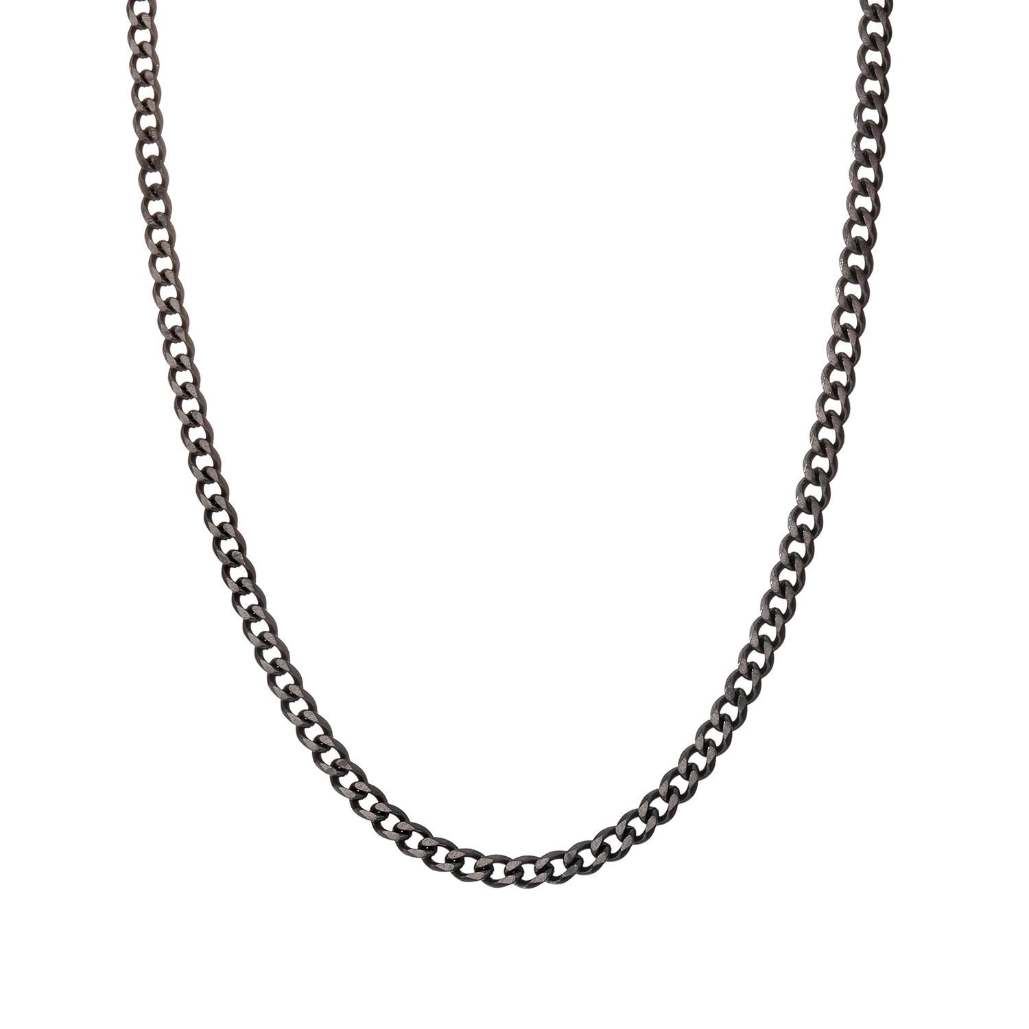 Street Punk Halskette Band Halskette Party Club Cool Student Boy Halskette Südkorea Einfache Halskette Herren Tough Guy Monochrome Halskette Verdickt A schwarz