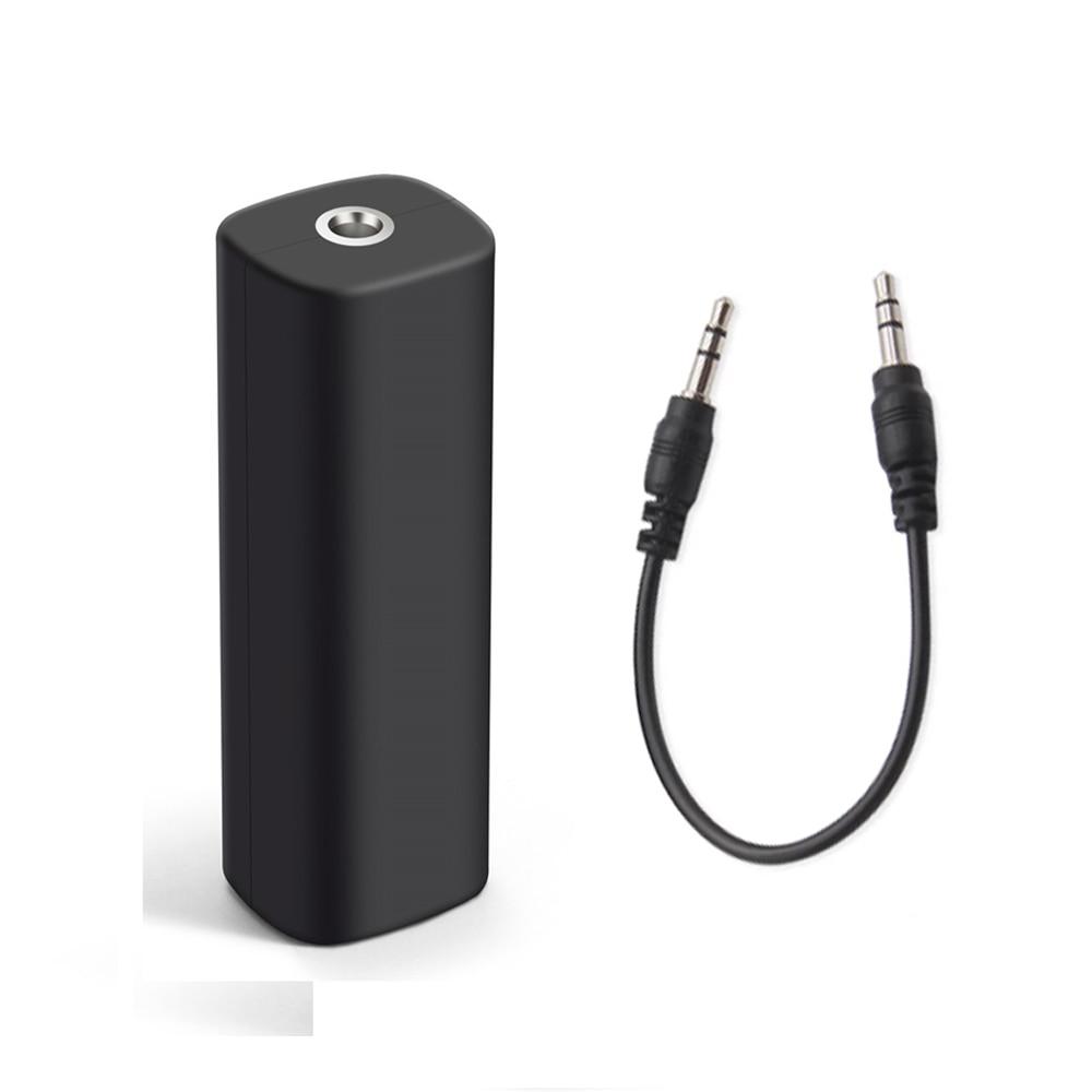 Mini-Audio-Rauschfilter, Anti-Interferenz-Rauschunterdrücker mit 3,5-mm-Aux-Kabel, Rauschunterdrückung für Auto-Stereo-Audiosystem, Heim-Stereoanlage
