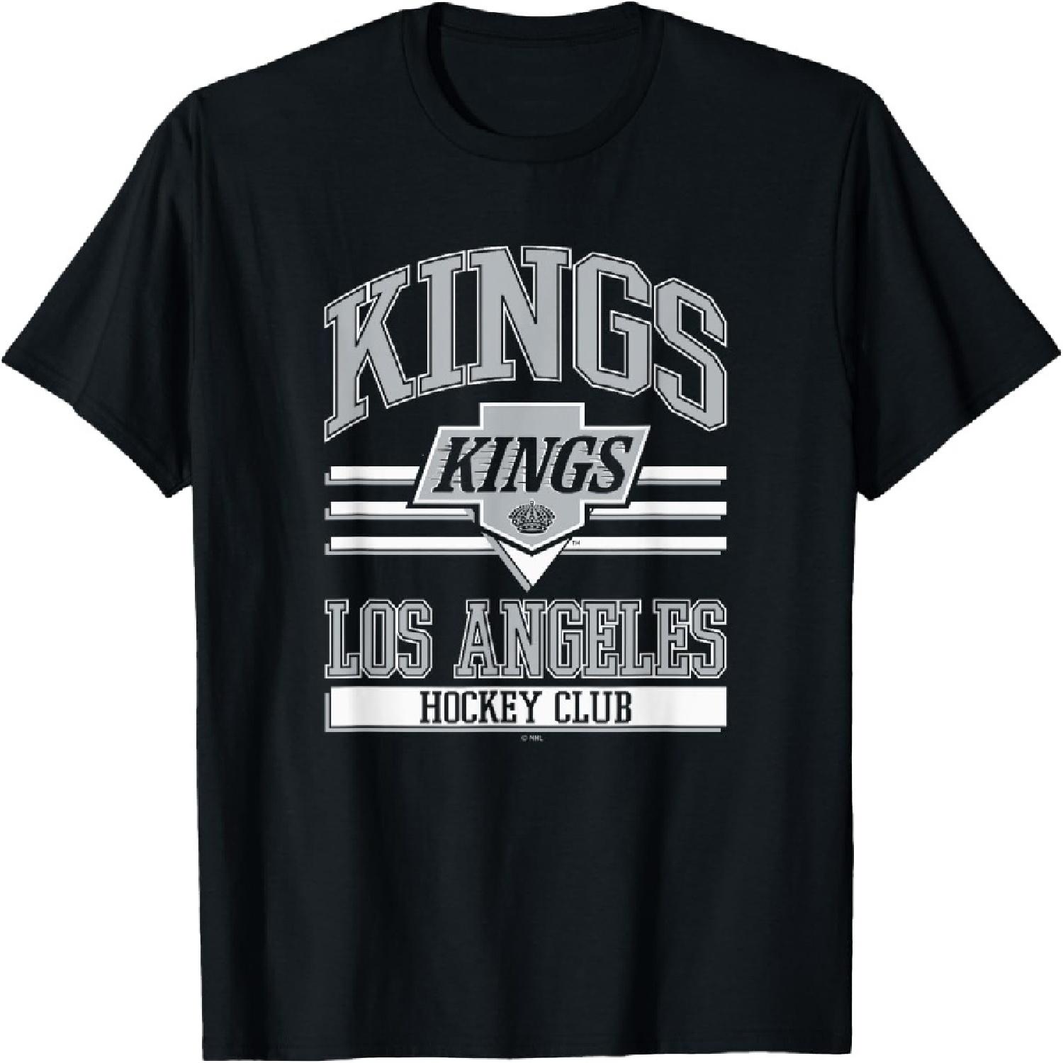 Eishockey Club Black Offiziell Lizenziertes T-Shirt S schwarz
