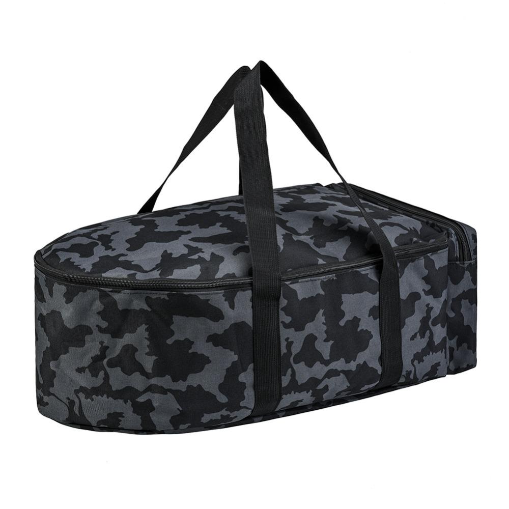Tragetasche für Futterboot mit großer Kapazität 1000D Oxford-Gewebe Handtasche für Futterboot Outdoor-Sportarten Black Camouflage