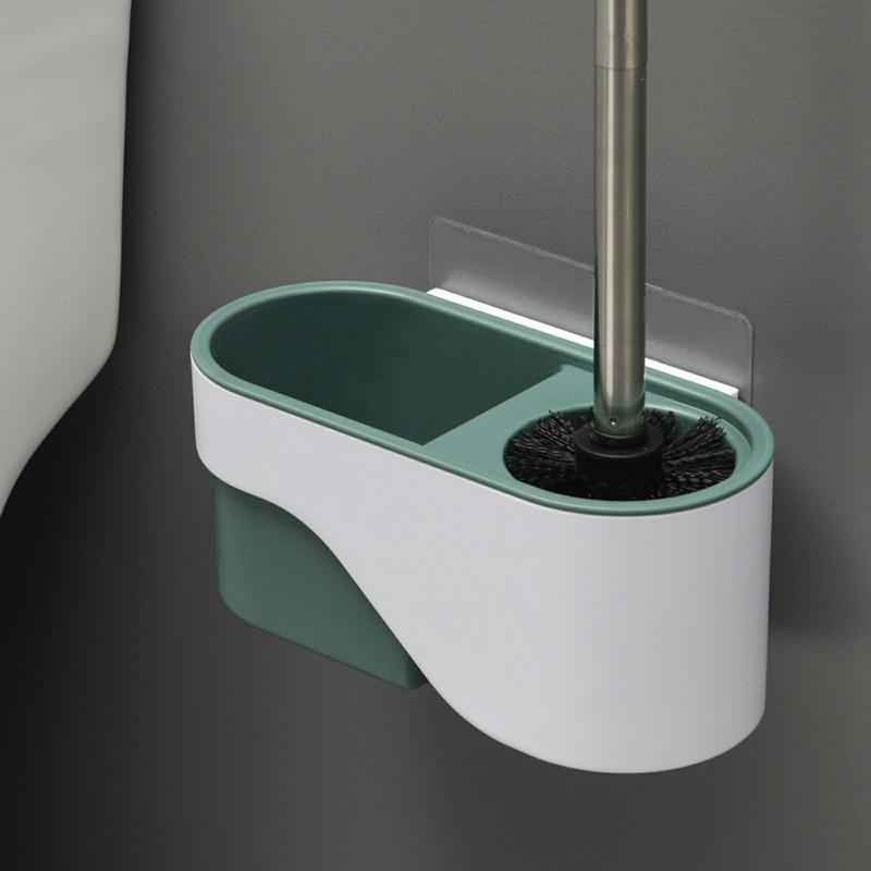 Moderne Hygienische Toilettenbürste Wandmontierter Hängender Toilettenbürstenhalter Organizer Badezimmer ADM