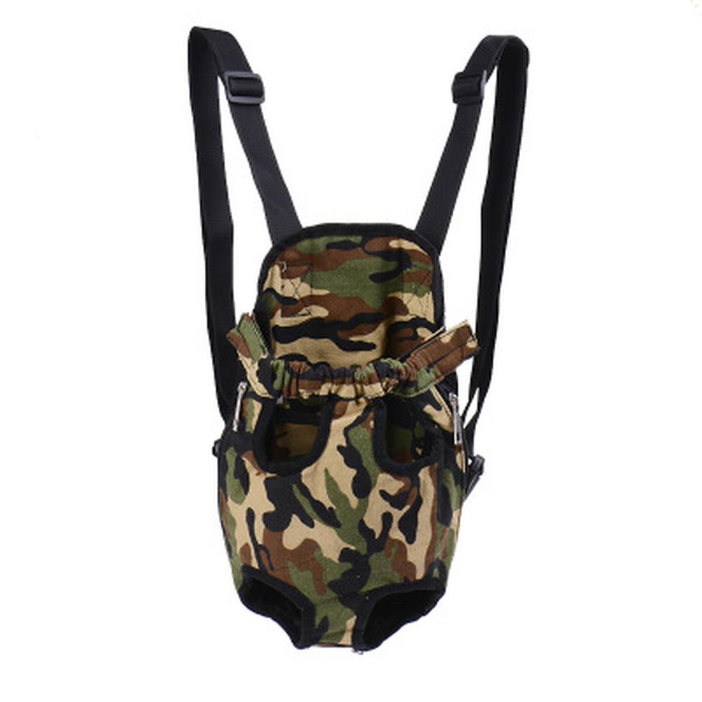 Haustier-Hundetasche, Rucksack, Schultersack, atmungsaktiv, für Reisen, Känguru-Mutter, Haustiere, Rucksack, Umhängetaschen M camouflage