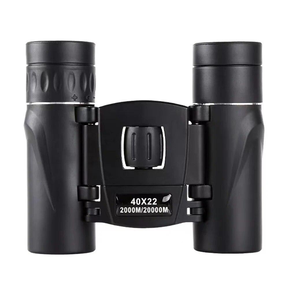 40x22 HD Leistungsstarkes Fernglas 2000M Long Range Folding Mini-Teleskop BAK4 FMC-Optik für die Jagd Sport Outdoor Camping Reisen