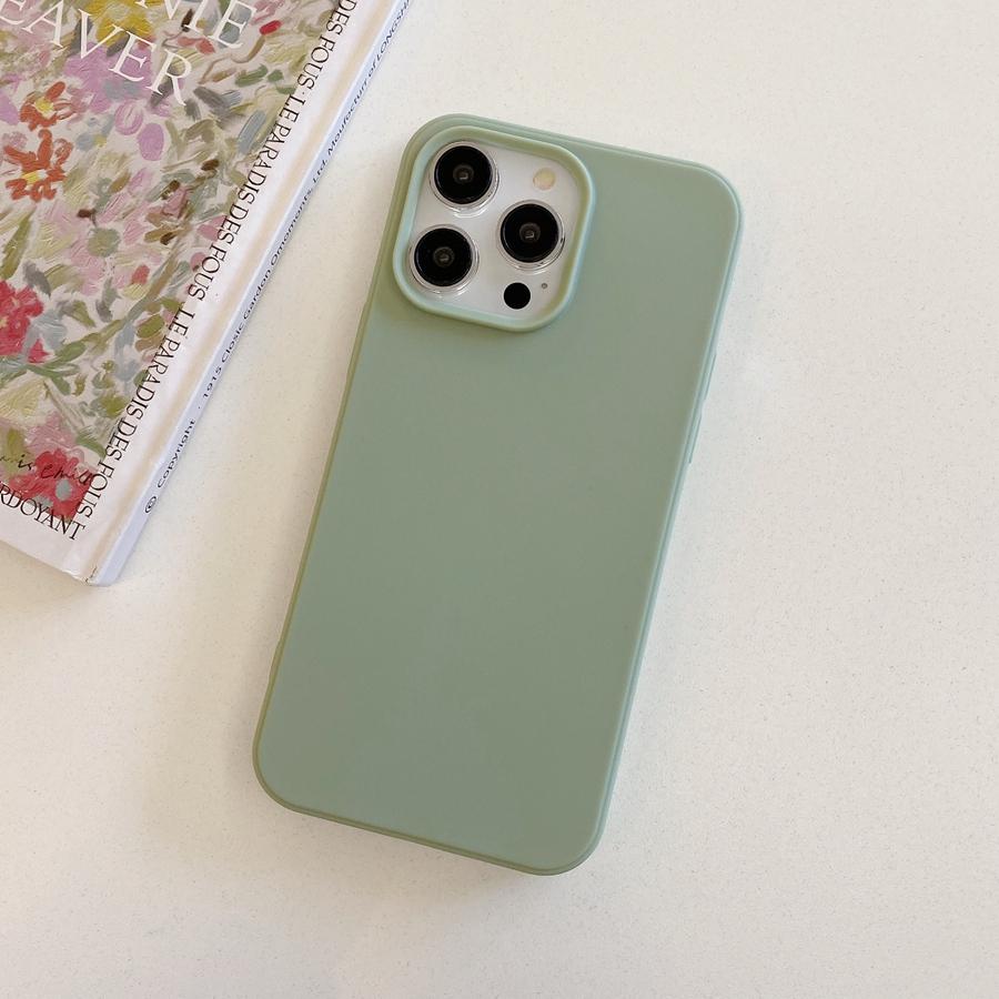 18 Farben zur Auswahl. Ultradünne Handyhülle für iPhone 16 16e 16 Pro Max 16 Plus 15 14 13 12 11 XR XS MAX 6 7 8 Plus SE. Einfarbige Schutzhülle iPhone 6 Plus/6S Plus grün